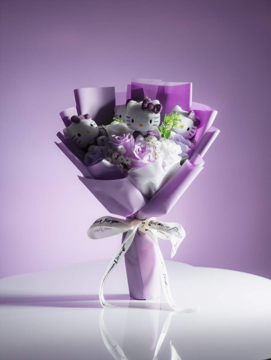Ramo Eterno Pink Blossom