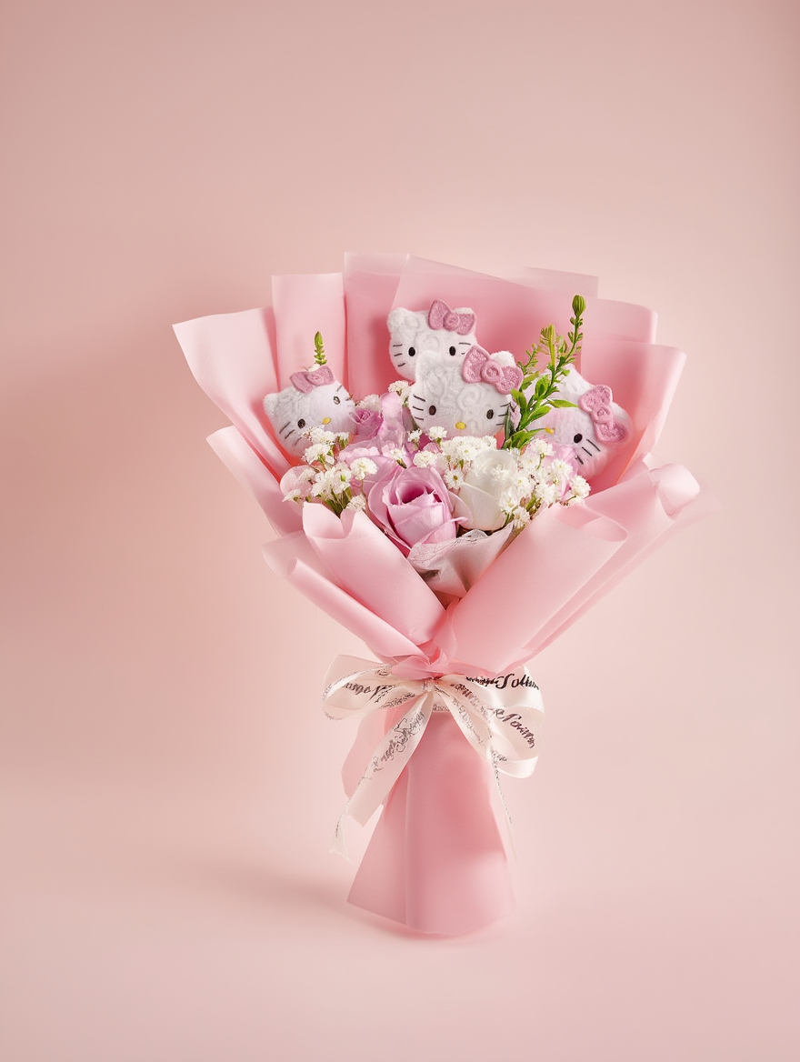 Ramo Eterno Pink Blossom